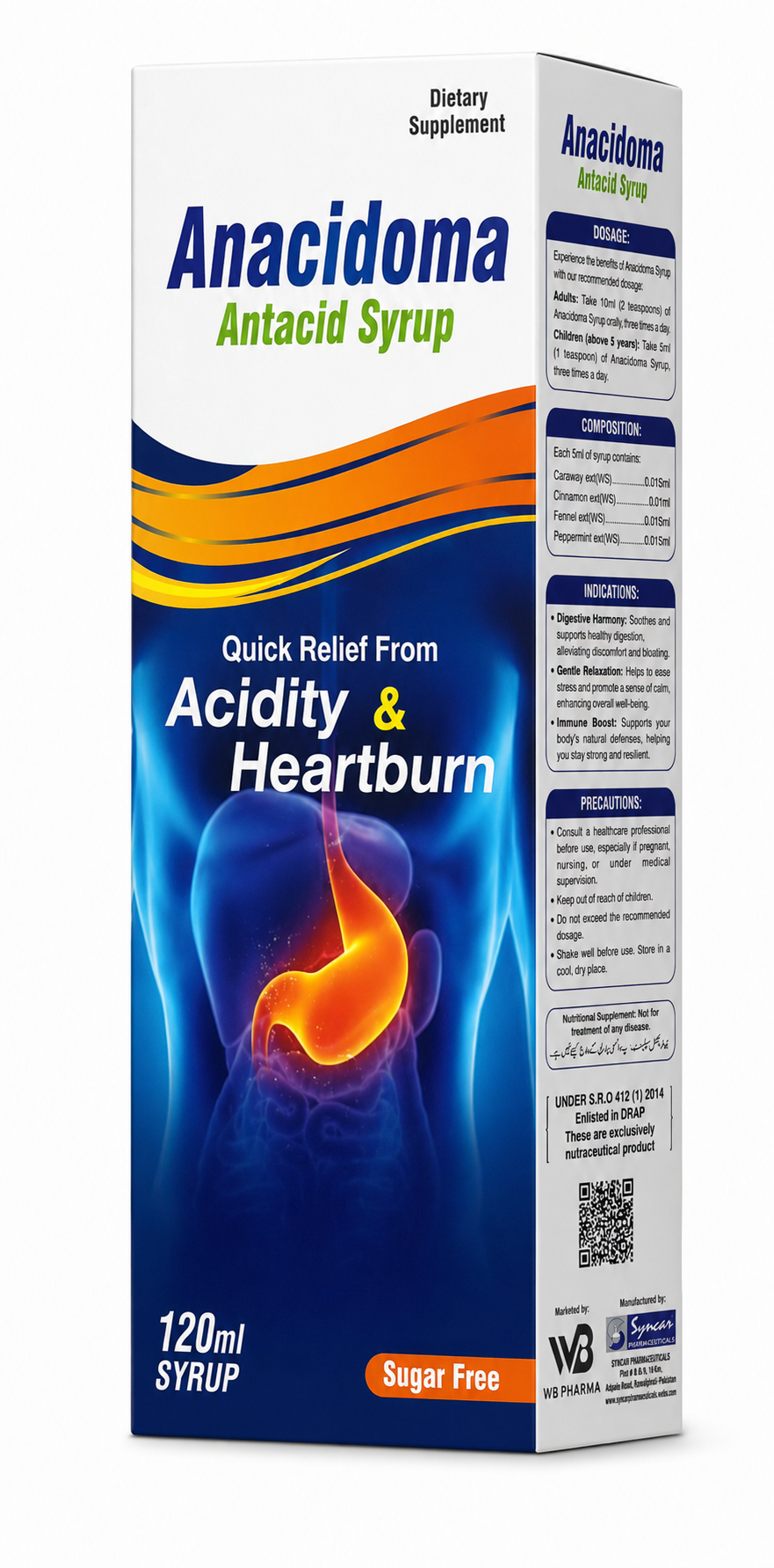 Anacidoma 120 ml Syrup by WB Pharma